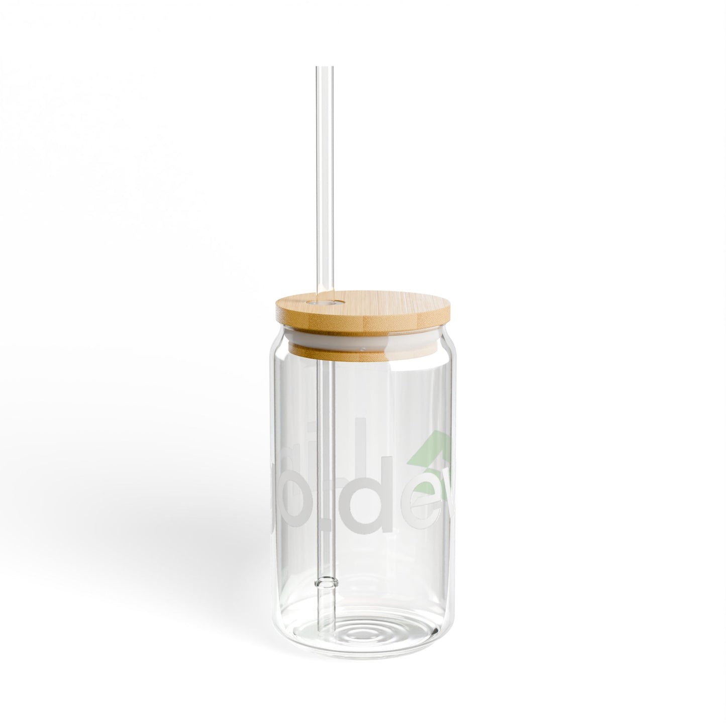 Lingo.dev Sipper Glass with Bamboo Lid