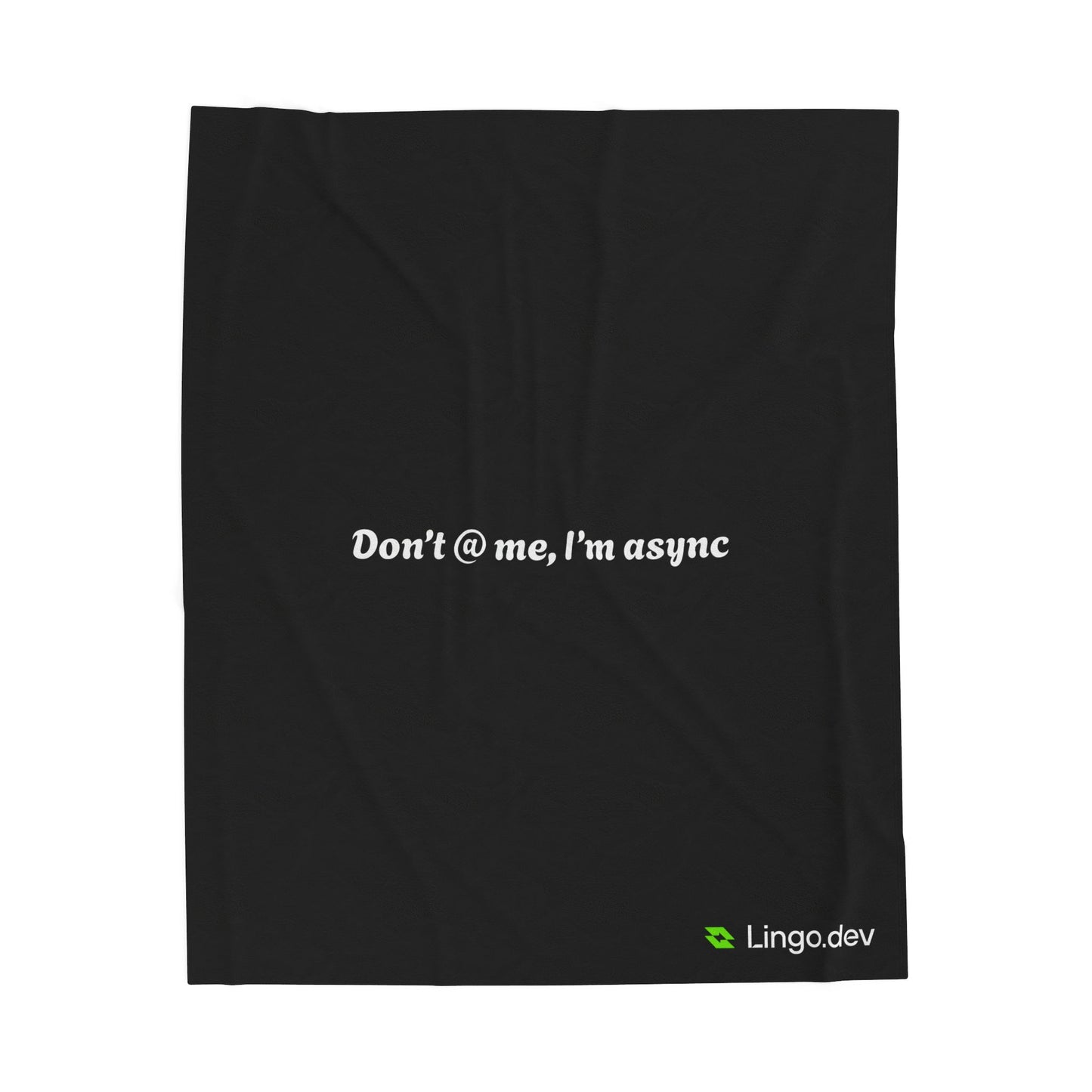 Lingo.dev Plush Blanket