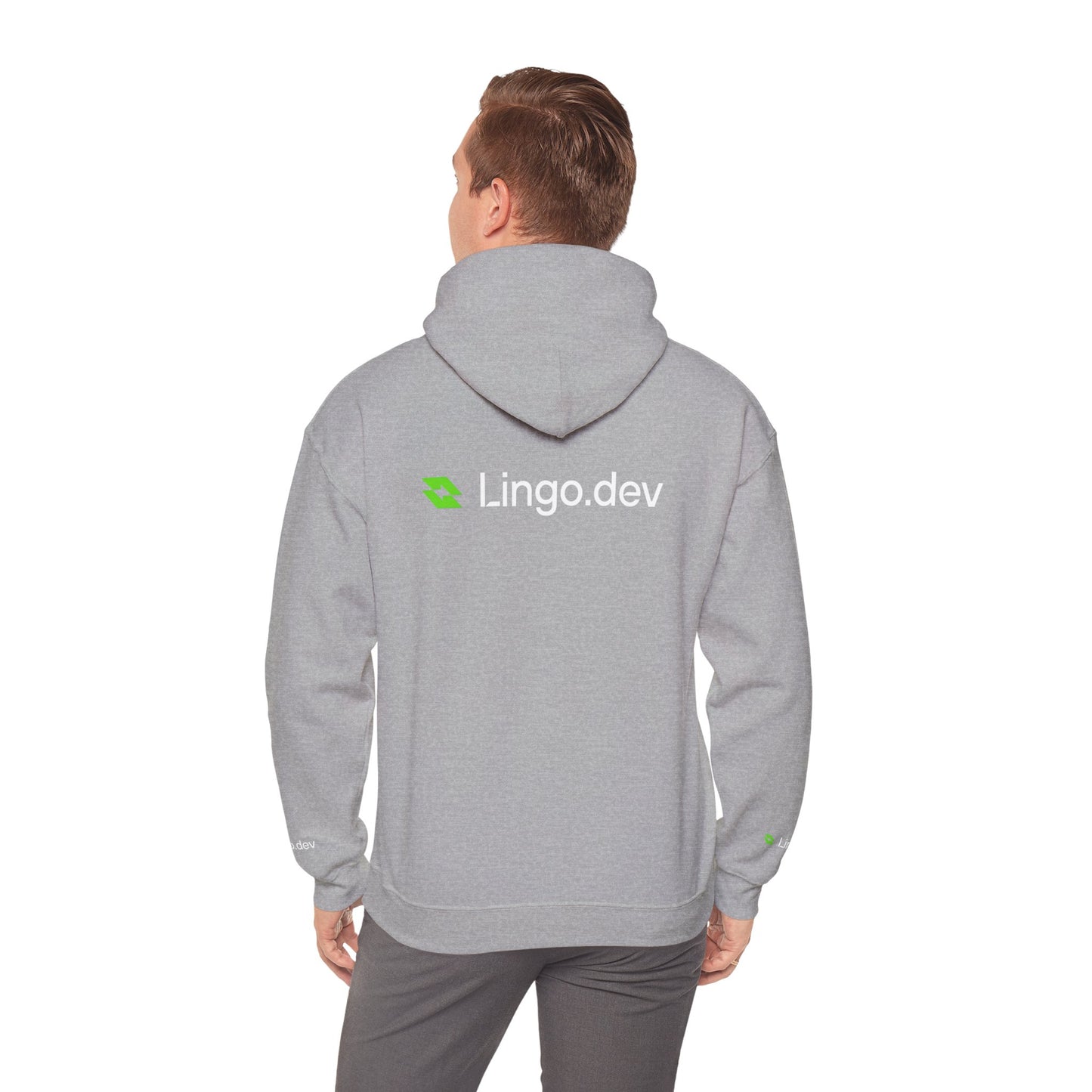 Lingo.dev Minimalist Heavy Blend Hoodie