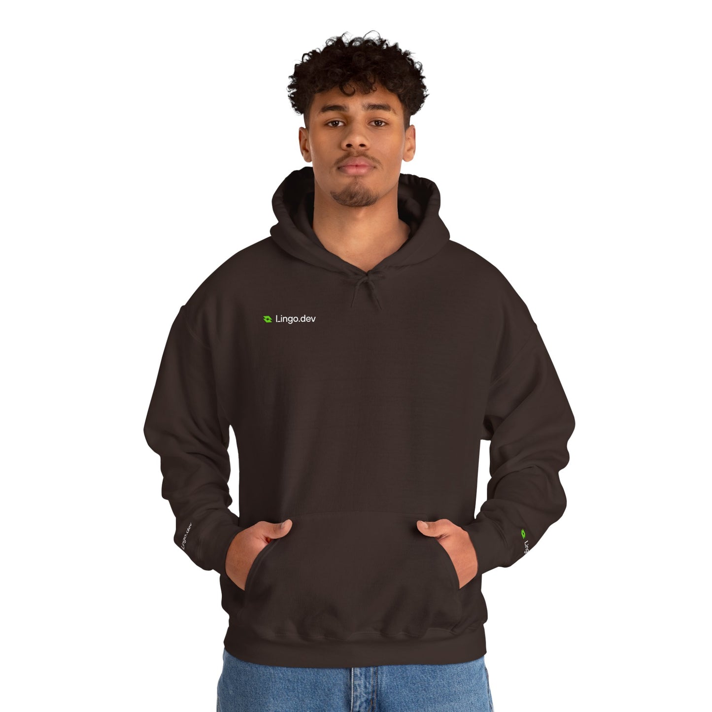 Lingo.dev Minimalist Heavy Blend Hoodie