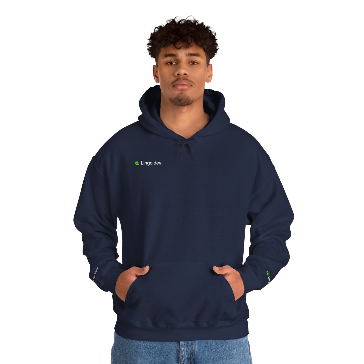 Lingo.dev Minimalist Heavy Blend Hoodie