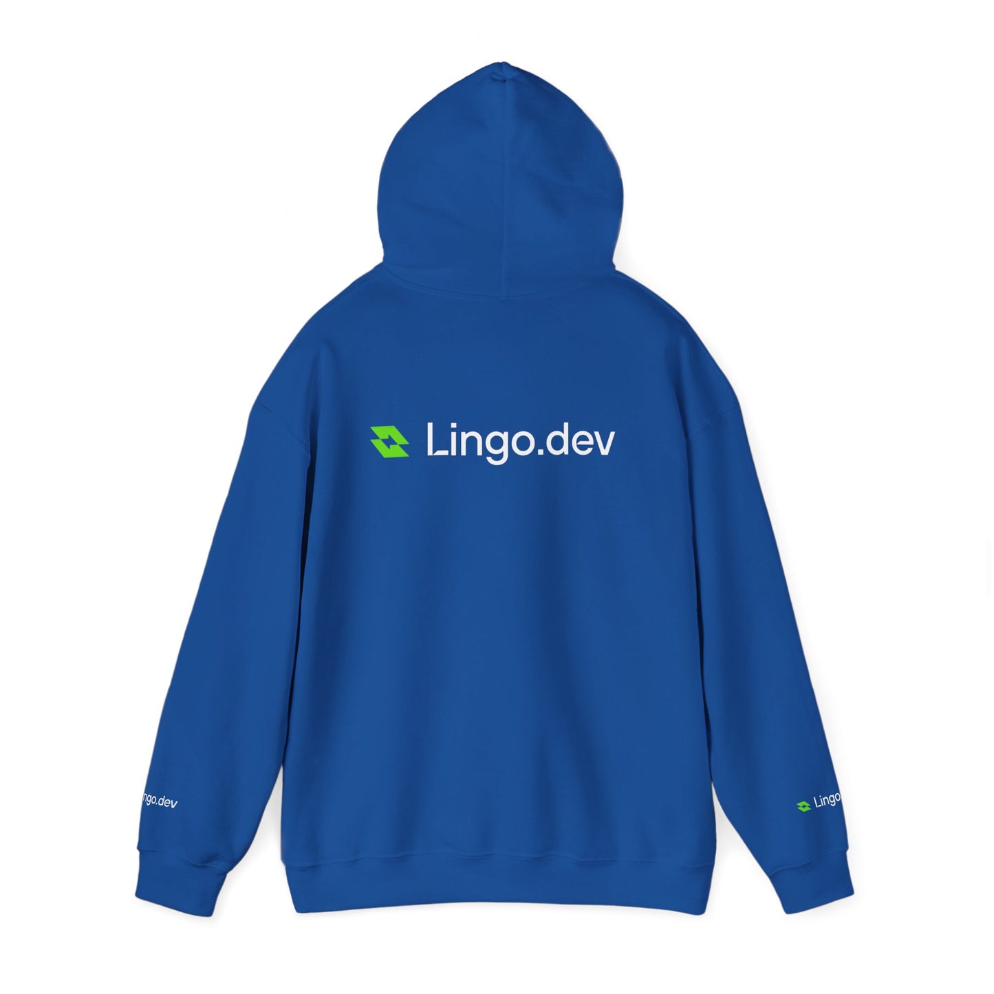 Lingo.dev Minimalist Heavy Blend Hoodie