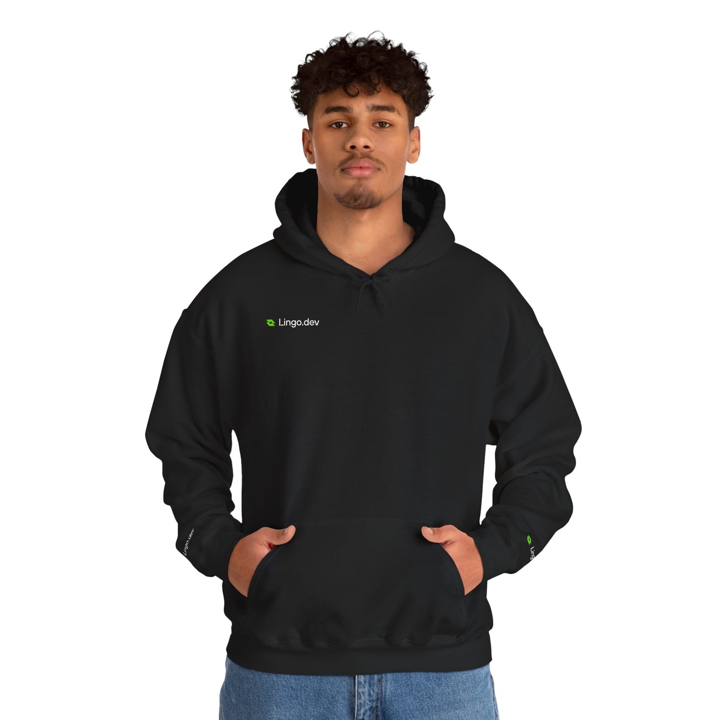 Lingo.dev Minimalist Heavy Blend Hoodie