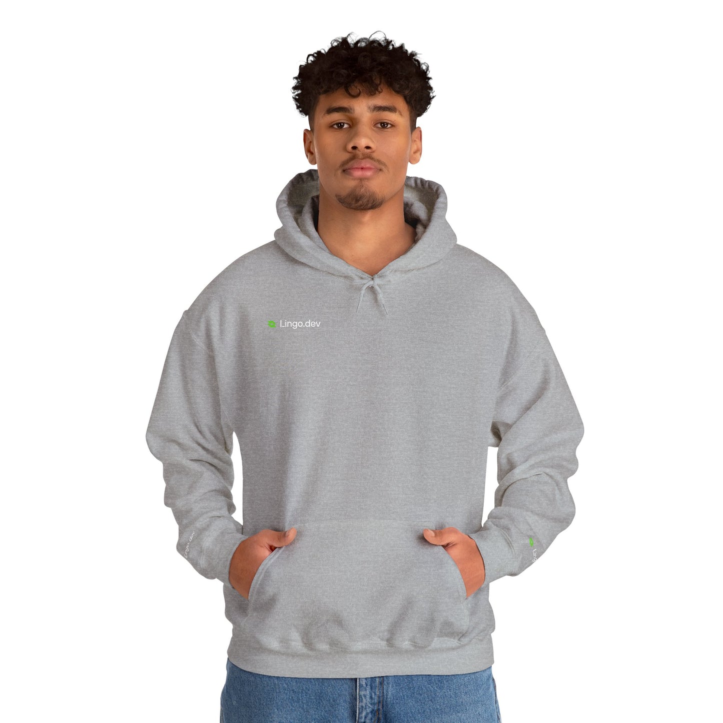 Lingo.dev Minimalist Heavy Blend Hoodie