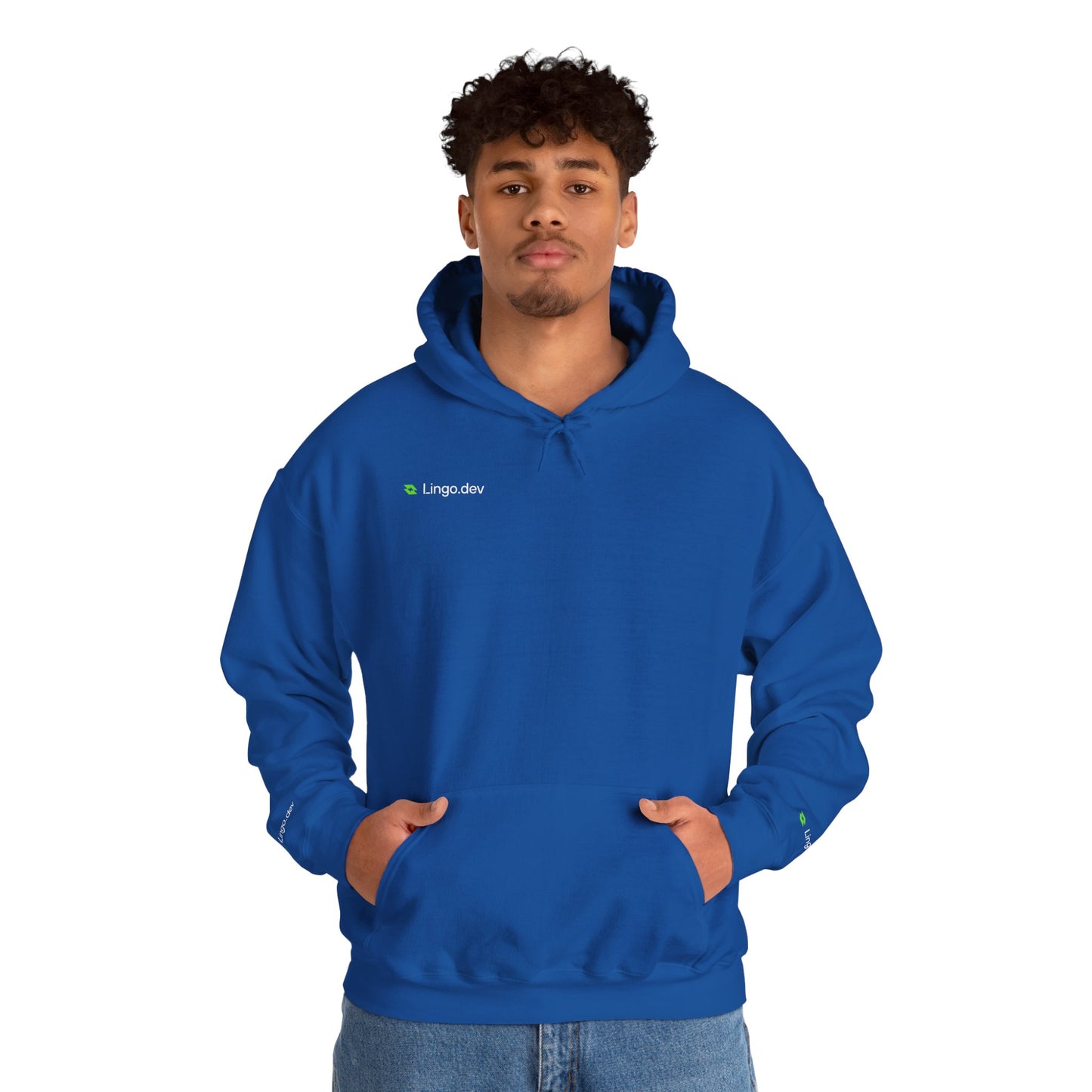 Lingo.dev Minimalist Heavy Blend Hoodie