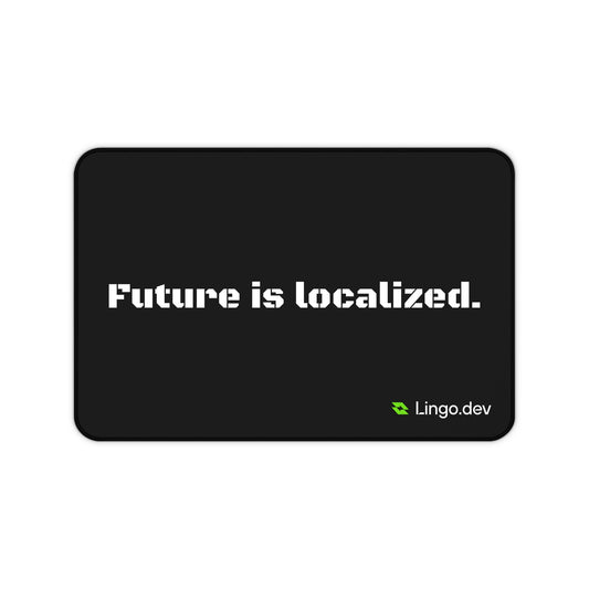 Lingo.dev Desk Mat
