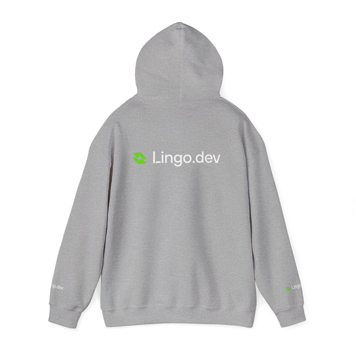 Lingo.dev Minimalist Heavy Blend Hoodie