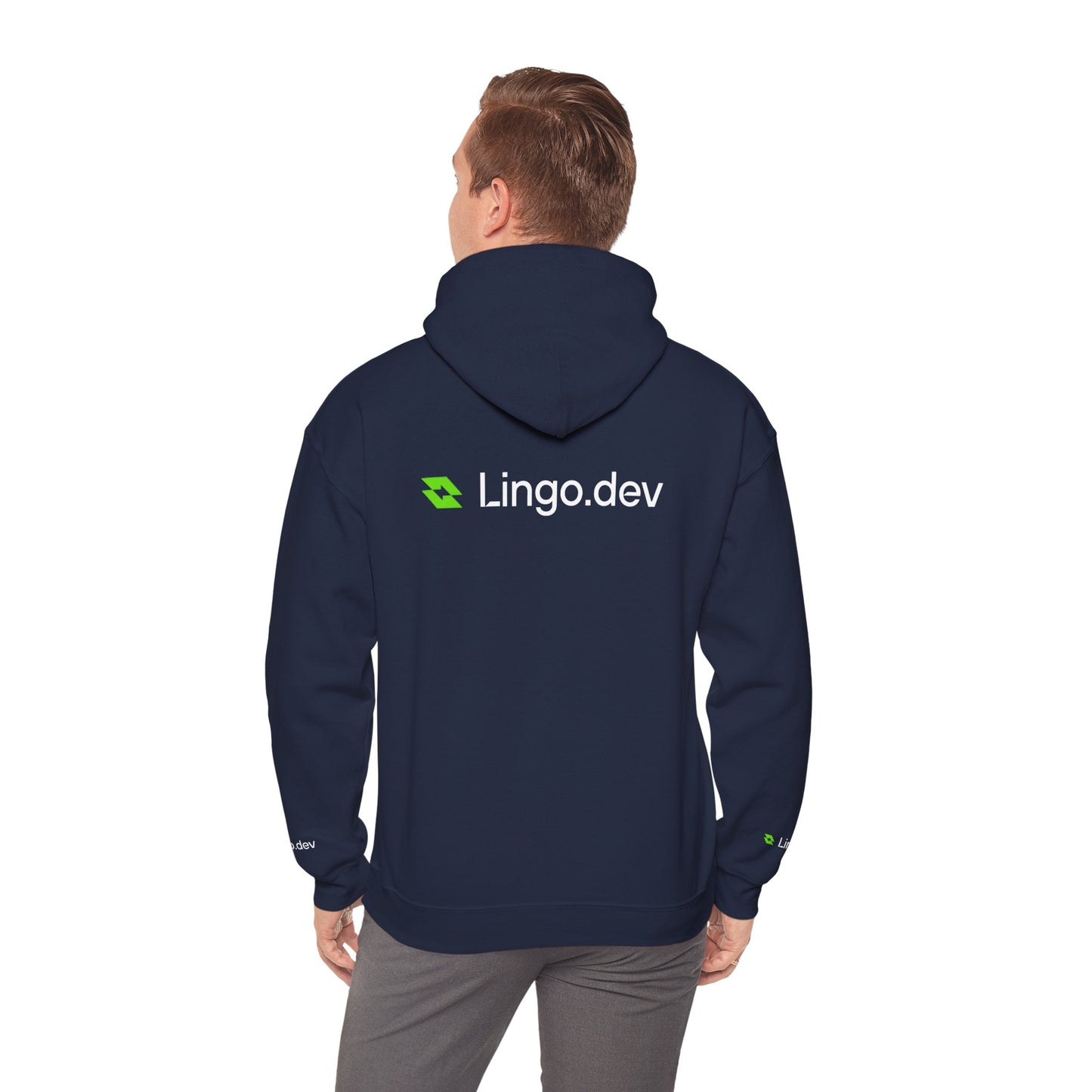 Lingo.dev Minimalist Heavy Blend Hoodie